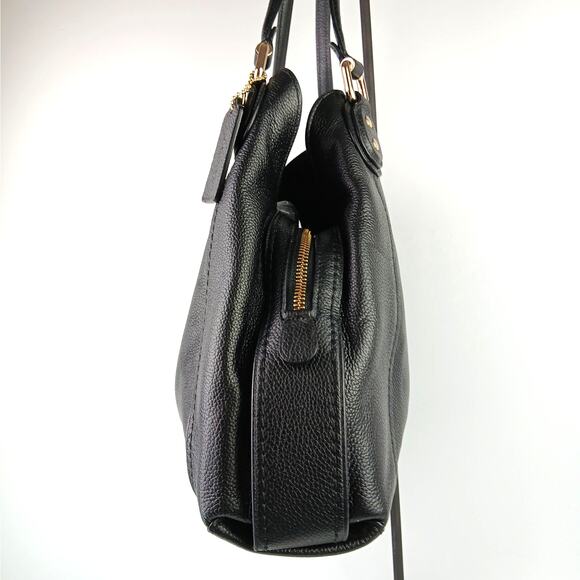 Coach Edie Shoulder Bag In Black Style No. 57122 $474 Retail - Picture 3 of 11